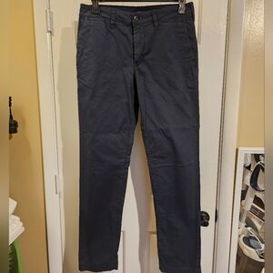 American Eagle Outfitters Dark Blue Chinos 32x34